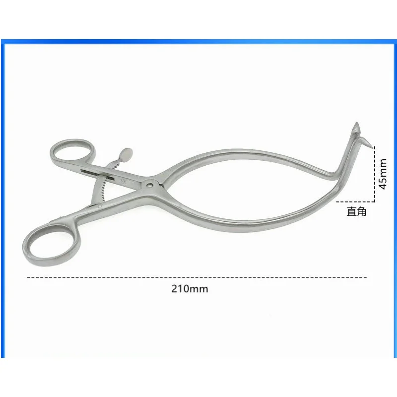 Veterinary Orthopedic Surgical Instruments Automatic Retractor Single-Hook Retractor, Stainless Steel Retractor - Essential Tool