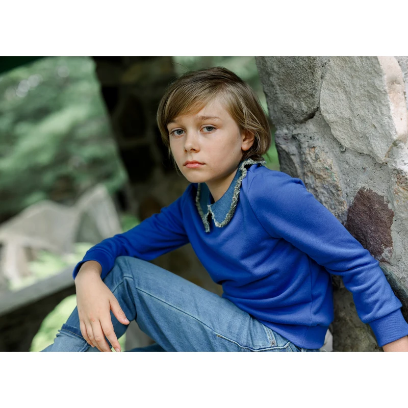 Рисунок 3 - Ali Plus Aw25 джинсовый свитер с воротником