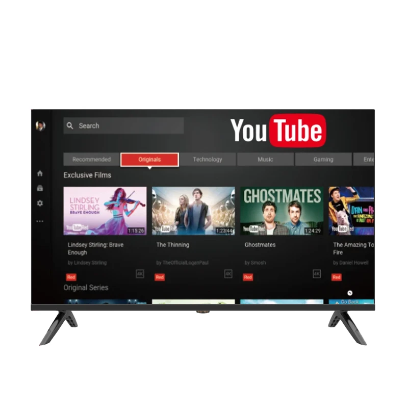 Android Smart TV tela plana, LED, LCD, OLED, QLED, 32, 40, 42, 55, 65, 75 Polegada