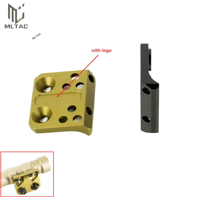 

Тактическое 45-градусное крепление для освещения Weapo для M300 M600 M640V PLHV2 Flahslgiht Base, крепления для охотничьего фонаря, боковое основание Scout Light