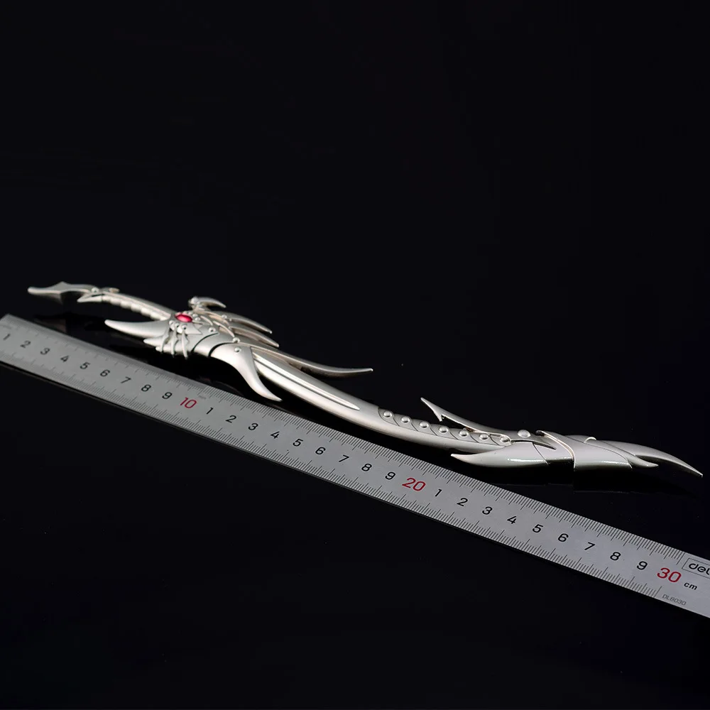 바람과 구름 애니메이션 주변기기 무기 모델 펄 크롬 스페셜 에디션 우주 범죄를 견디다 30cm 소품 검 장식품