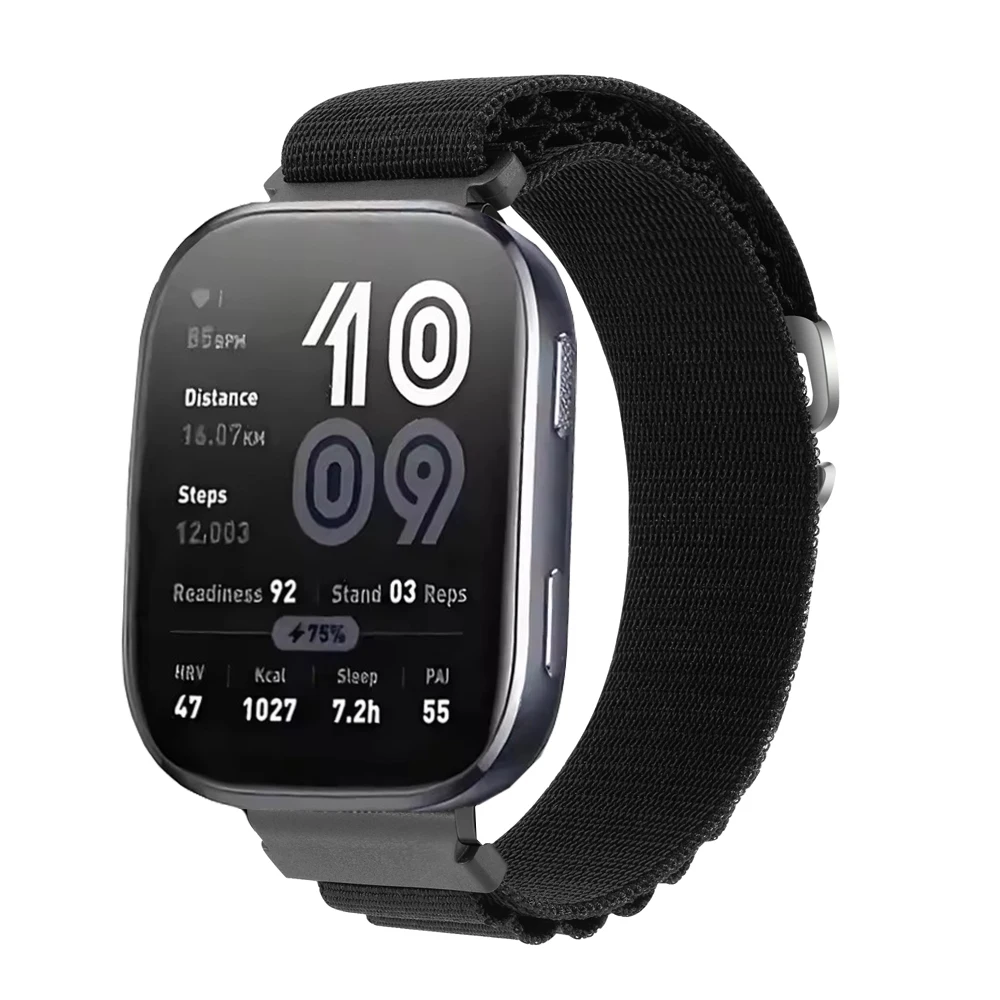 Correa de nailon para reloj inteligente Amazfit Bip 6/Bip 5, repuesto de pulsera deportiva para Amazfit Balance 2/Balance Band