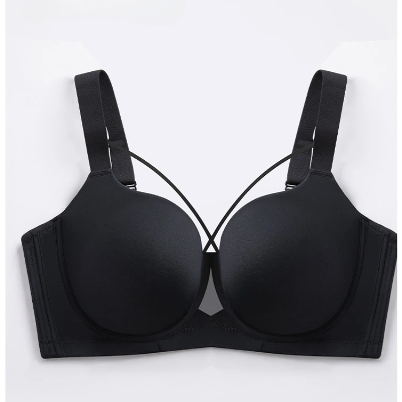 حمالة صدر مثيرة مريحة، مجموعة صدر رياضية مضادة للترهل، مقاس كبير، ملابس داخلية بدون خياطة للنساء