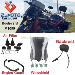 Motorcycle Frame Cover Guard Windscreen Engine Guard Air Cleaner Handle Bar Riser Backrest Accessorie For Suzuki Boulevard M109R