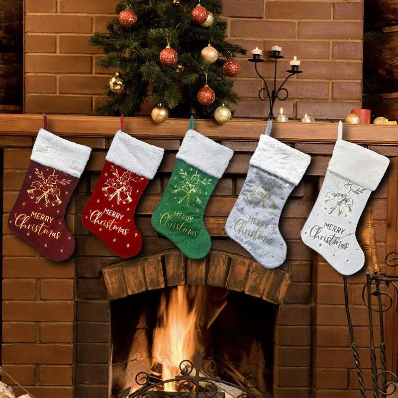 クリスマス装飾キャンディバッグソックスクリスマスツリーオーナメントギフトバッグ新着クリスマステーマお祝い用品