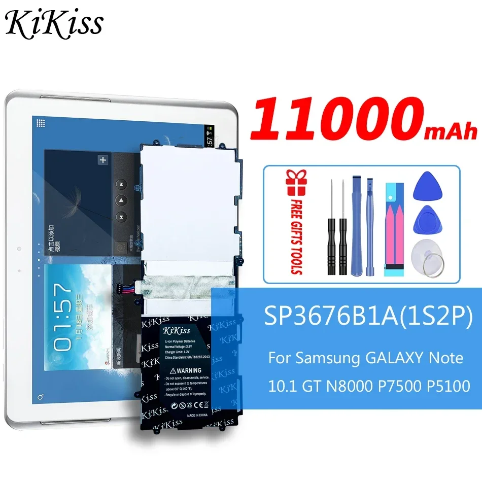 

SP3676B1A Tablet Battery For Samsung Galaxy Tab Note 10.1 N8000 N8010 N8020 P7510 P7500 P5100 P5110 P5113 Tablet Spare