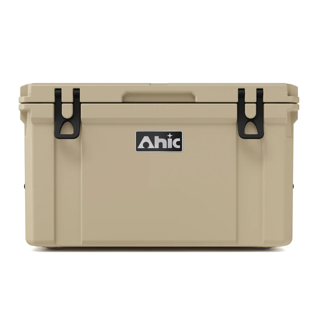 55L Modern Insulated Waterproof Cooler Box 5 Day Ice Retention for Food Cans Camping Outdoor Travel LLDPE Large Ice Chest Pro view 2