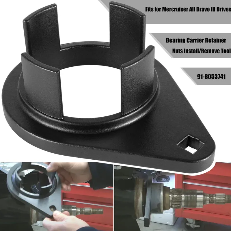 3Pcs Propeller Prop Nut Wrench Bearing Carrier Tool Kit 91-8053741,91-805374,91-805457T1 For Mercruiser Bravo III