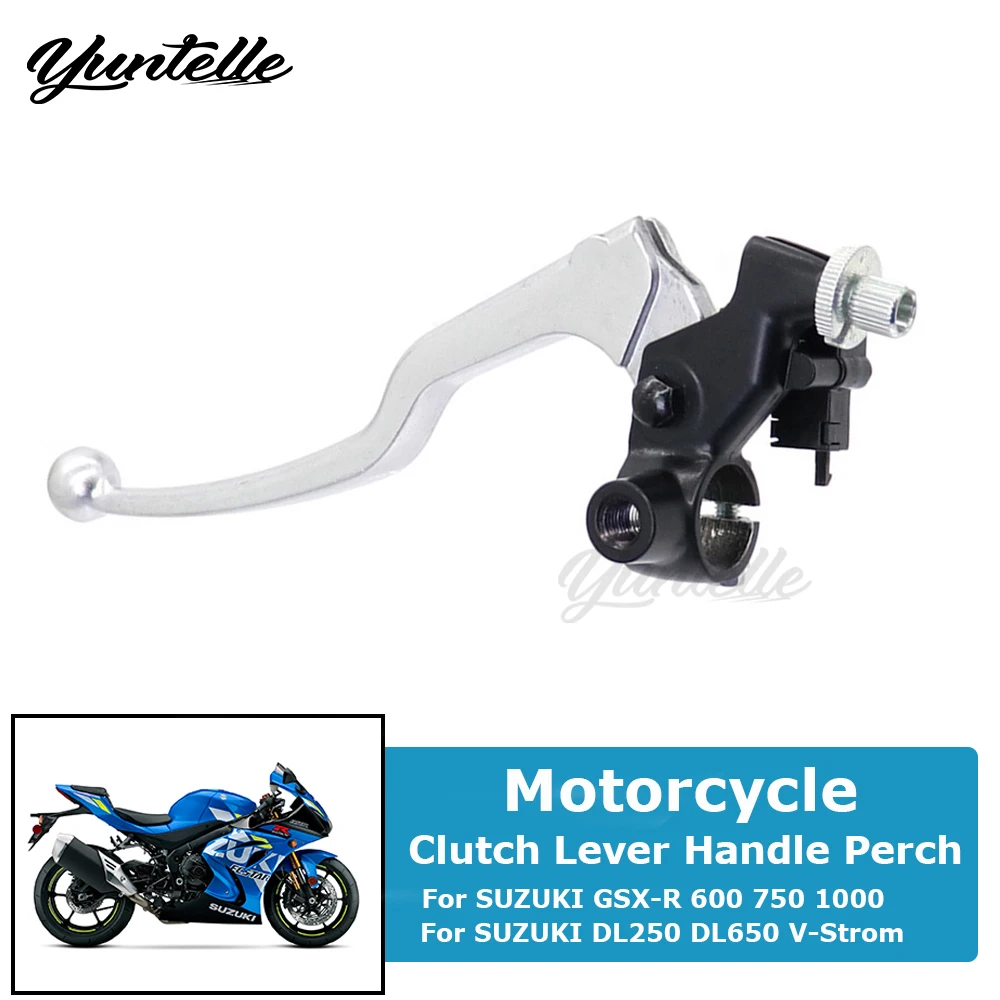 

For SUZUKI DL250 DL650 V-Strom GSXR GSR 600 700 GN 125 150 GSXS 750 TL1000S Motorcycle Accessories CNC Clutch Lever Handle Perch