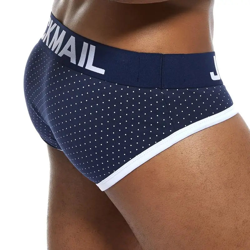 JOCKMAIL Men Underwear Briefs Mens Print Underpants Cueca Masculina U Pouch Male Panties Mens briefs Gay Underwear Ropa Pants