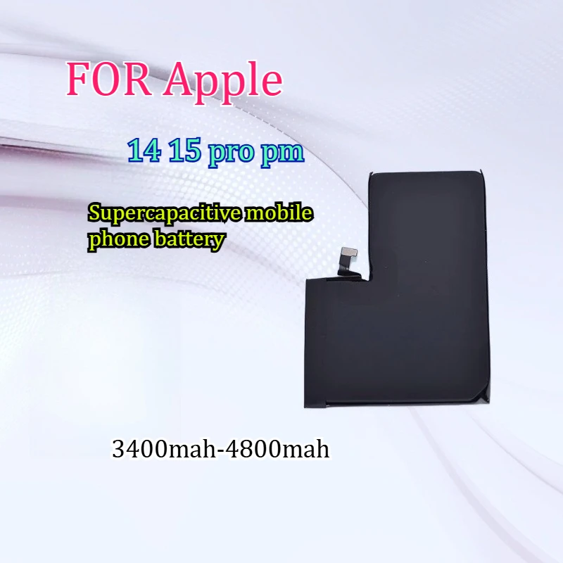 4800mAh Suitable for High-capacityFOR Apple Batteries FOR IPhone Batteries Pro/PM/ Batteries/16/15 Mobile Phone Batteries