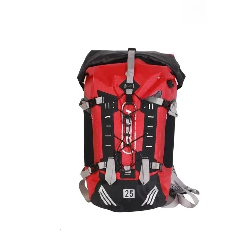 25L tactical mountaineering waterproof ultra-dry backpack is easy to use, practical and durable, good quality