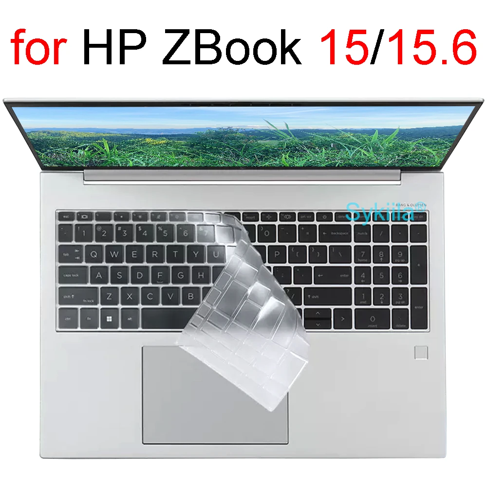 

Keyboard Cover for HP ZBook Power 15 G10 G9 Firefly 15 G8 G7 Fury Studio X360 Create 15U G6 G5 Silicone Protector Skin Case 15.6