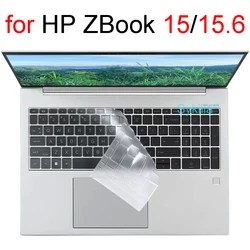 Keyboard Cover for HP ZBook Power 15 G10 G9 Firefly 15 G8 G7 Fury Studio X360 Create 15U G6 G5 Silicone Protector Skin Case 15.6