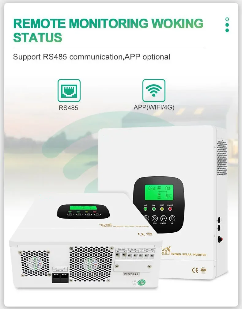 Wechsel richter 1kw-12kw 24V 48V Niederfrequenz-Solar wechsel richter Batterie generator Hybrid ladegerät netz unabhängiger Solar wechsel richter