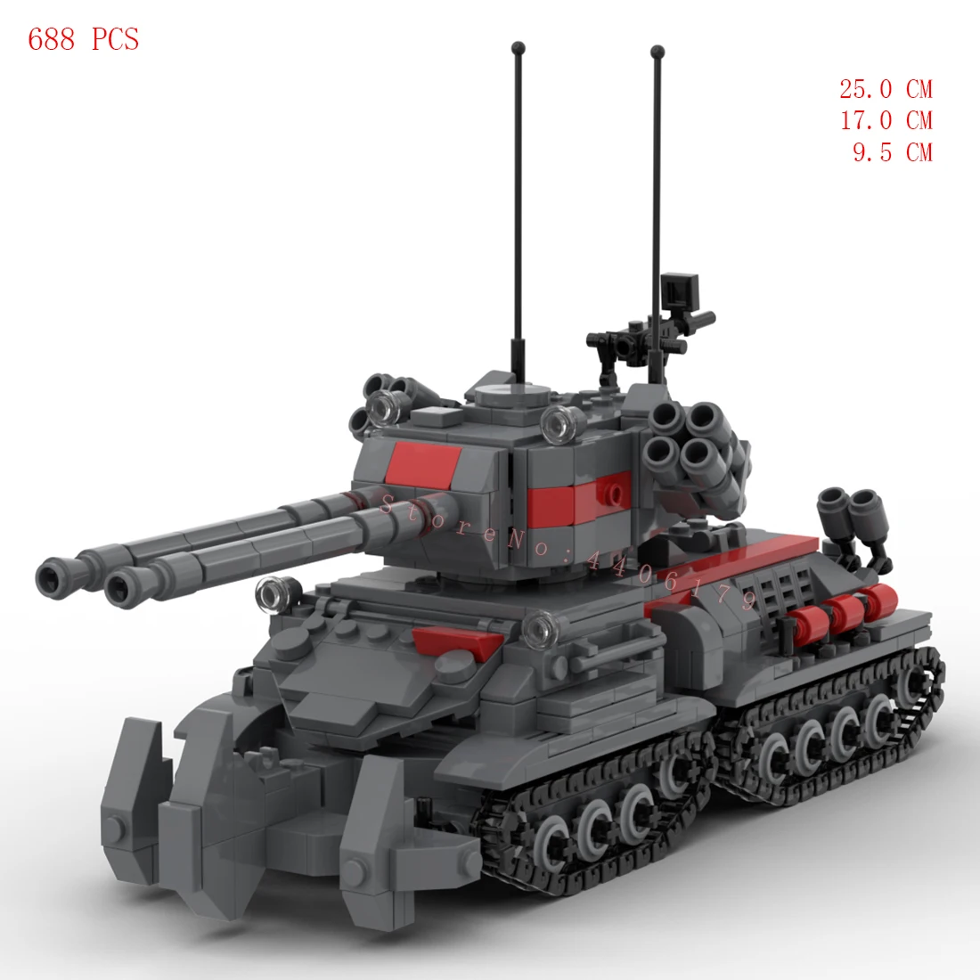 hot WW2 Soviet Union army Red alertes Apocalypse Tank vehicles military weapons war equipment bricks model Building Blocks toys