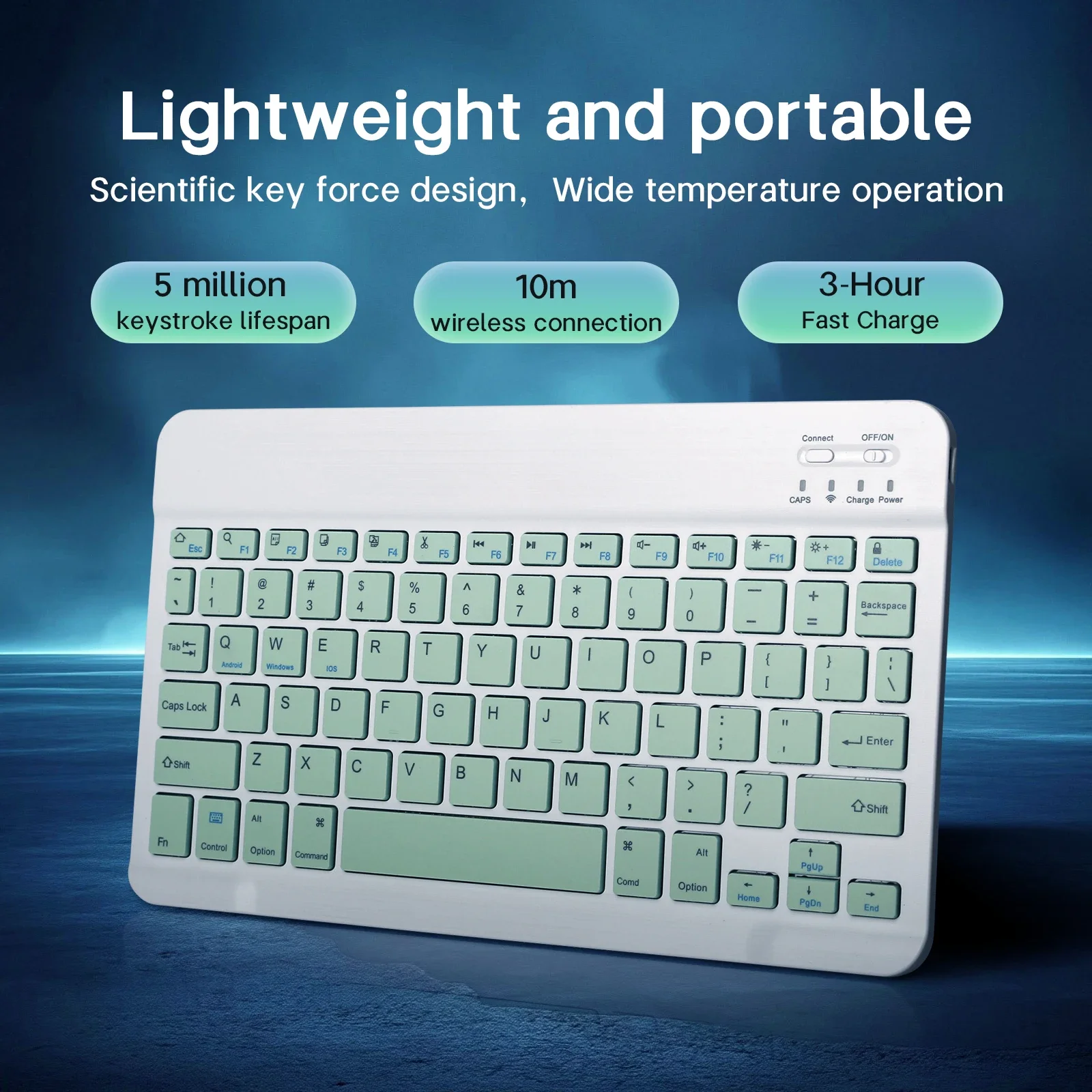  Bluetooth Wireless Keyboard Mouse For IOS Android Windows Tablet For iPad Air Mini Pro Keyboard