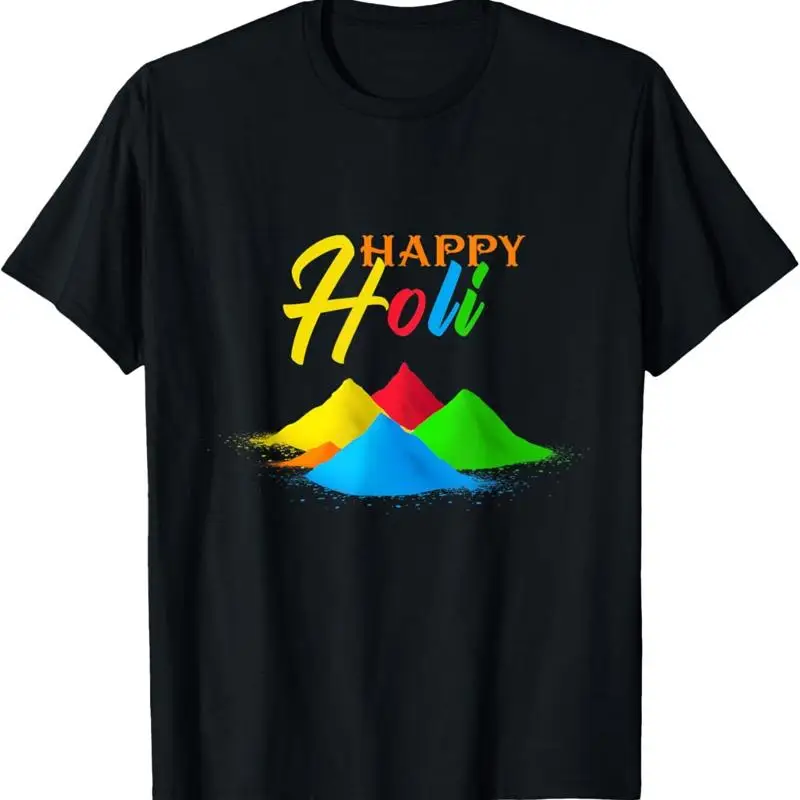 

Happy Holi Festival Powder 2021 India Colors Hindu Spring T Shirt