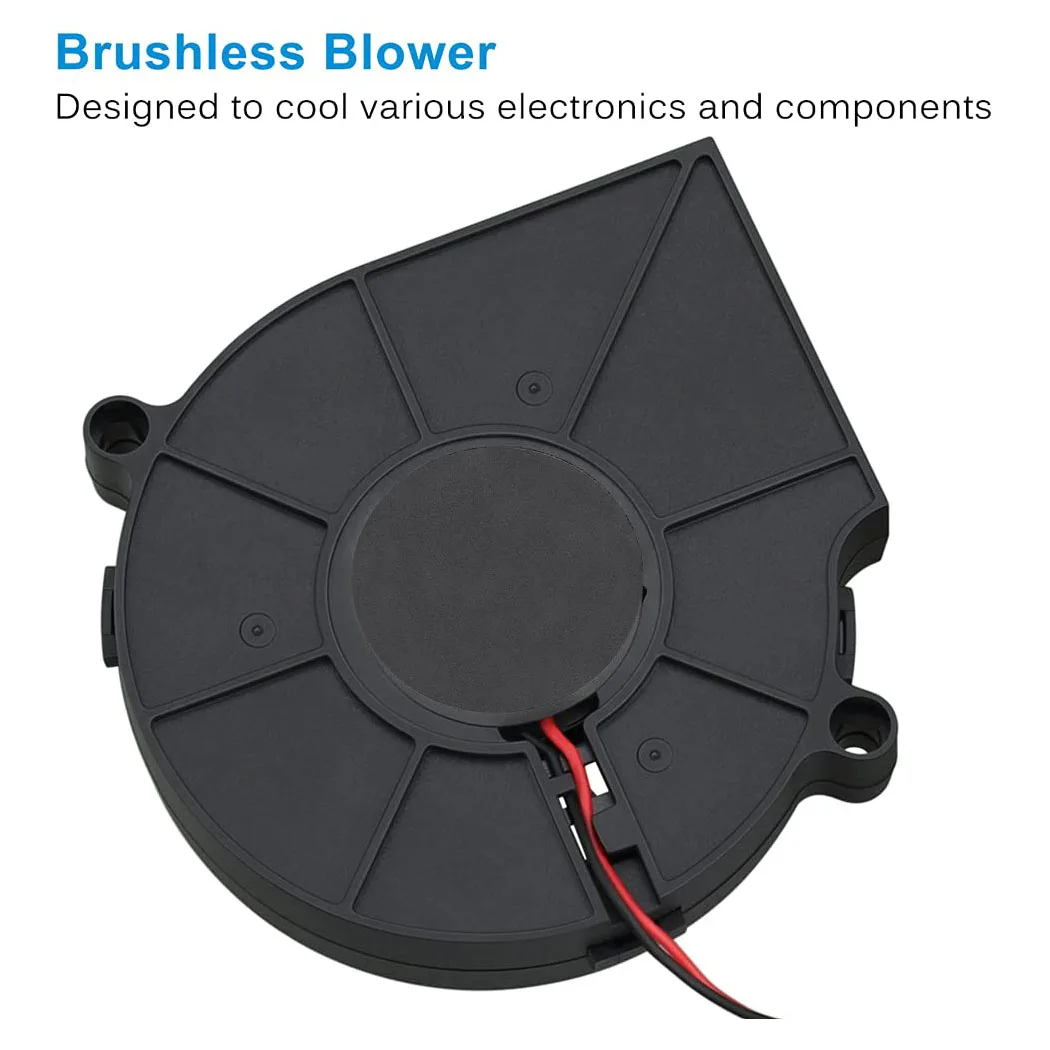 75mm USB DC 5V Fan Cooling Turbo Blower Brushless 3D Printer 7515 For Extruder DC Cooler Power Inverter Air Pump PC CPU