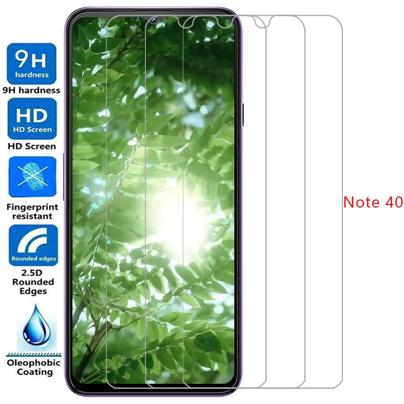واقي شاشة لـ Cubot Note 40 زجاج مقسى واقي على Note40 not 40 فيلم هاتف زجاجي 9h cubotnote cubotnote40