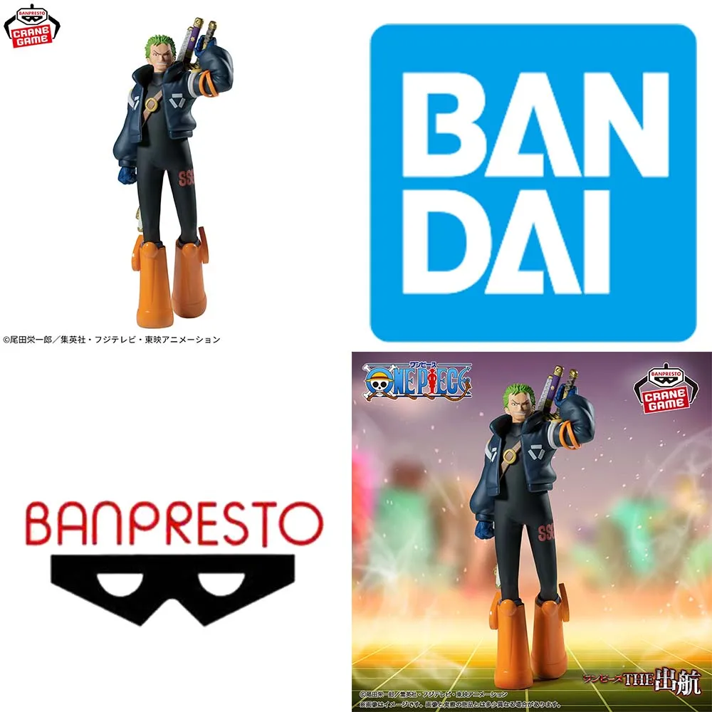 

BANDAI Banpresto ONE PIECE Roronoa Zoro Figure Model Anime Genuine Boxed Toy