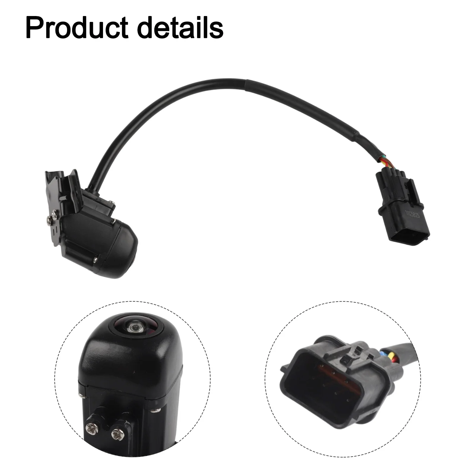 For Hyundai For Santa Fe Rear View Replacement Camera (2017 2018) OEM Code 957602W641 User Friendly Design Features