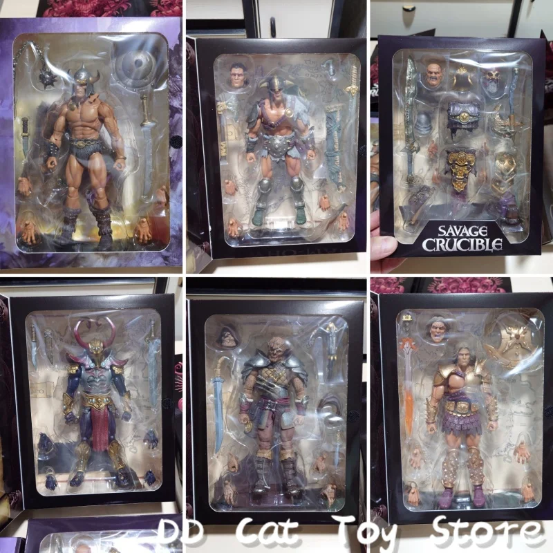 

In Stock Genuine HS Studio Barbarian Series Savage Furnace 2 Waves Full Set 1/12 Scale Male Soldier Model 6‘’ Action Figure