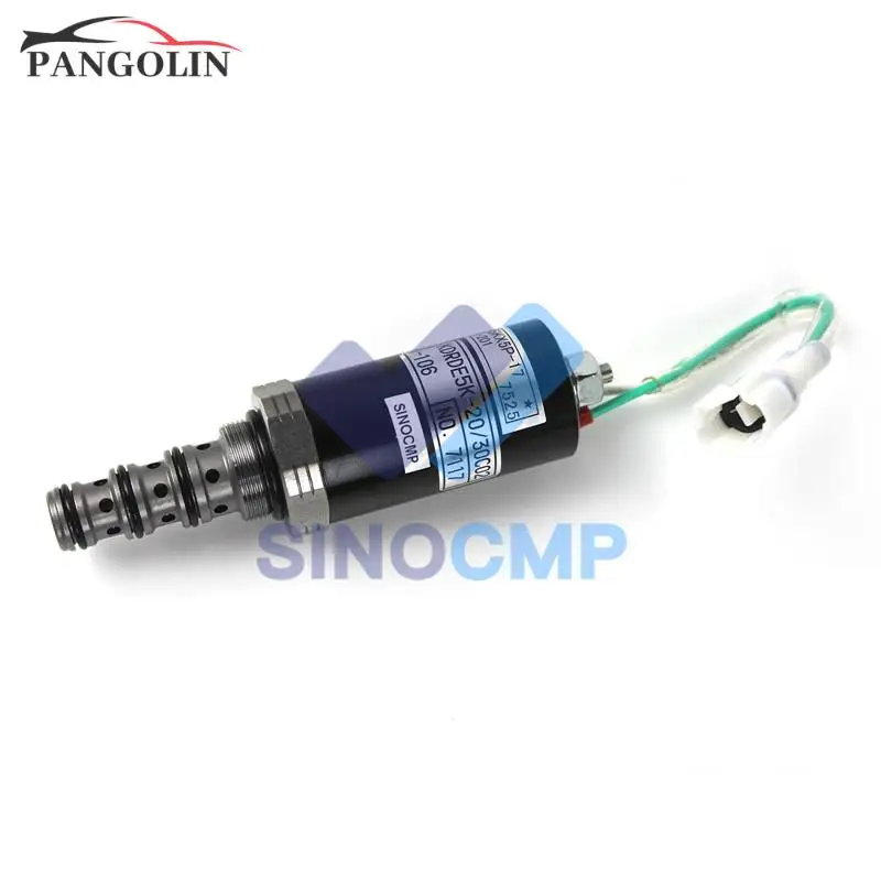 

1pc NEW Hydraulic Pump Solenoid Valve KDRDE5K-20/30C02-106 for Kobelco SK220 Excavator Parts
