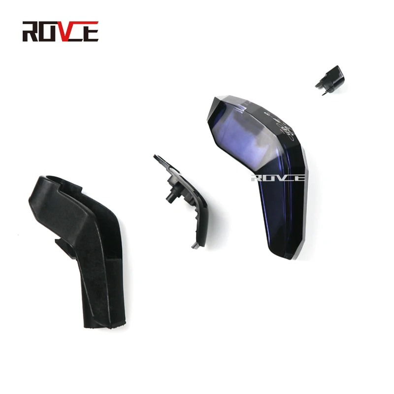 ROVCE Gear Shift Knob Shifter Lever for Land Rover Range Rover Sport Evoque Discovery 2014-2022 Car Accessories