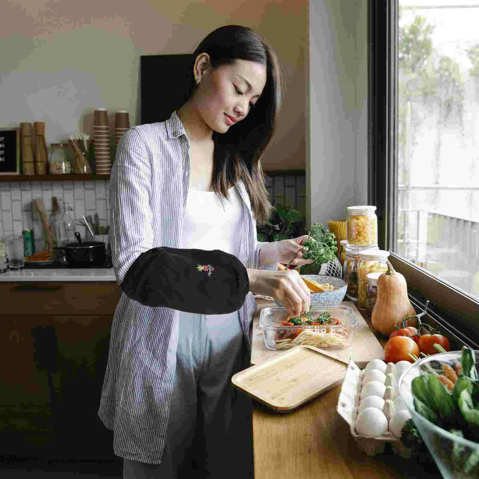 2 Pairs Sleeve Practical Waterproof Sleeves Simple Kitchen Delicate Universal Oil-proof