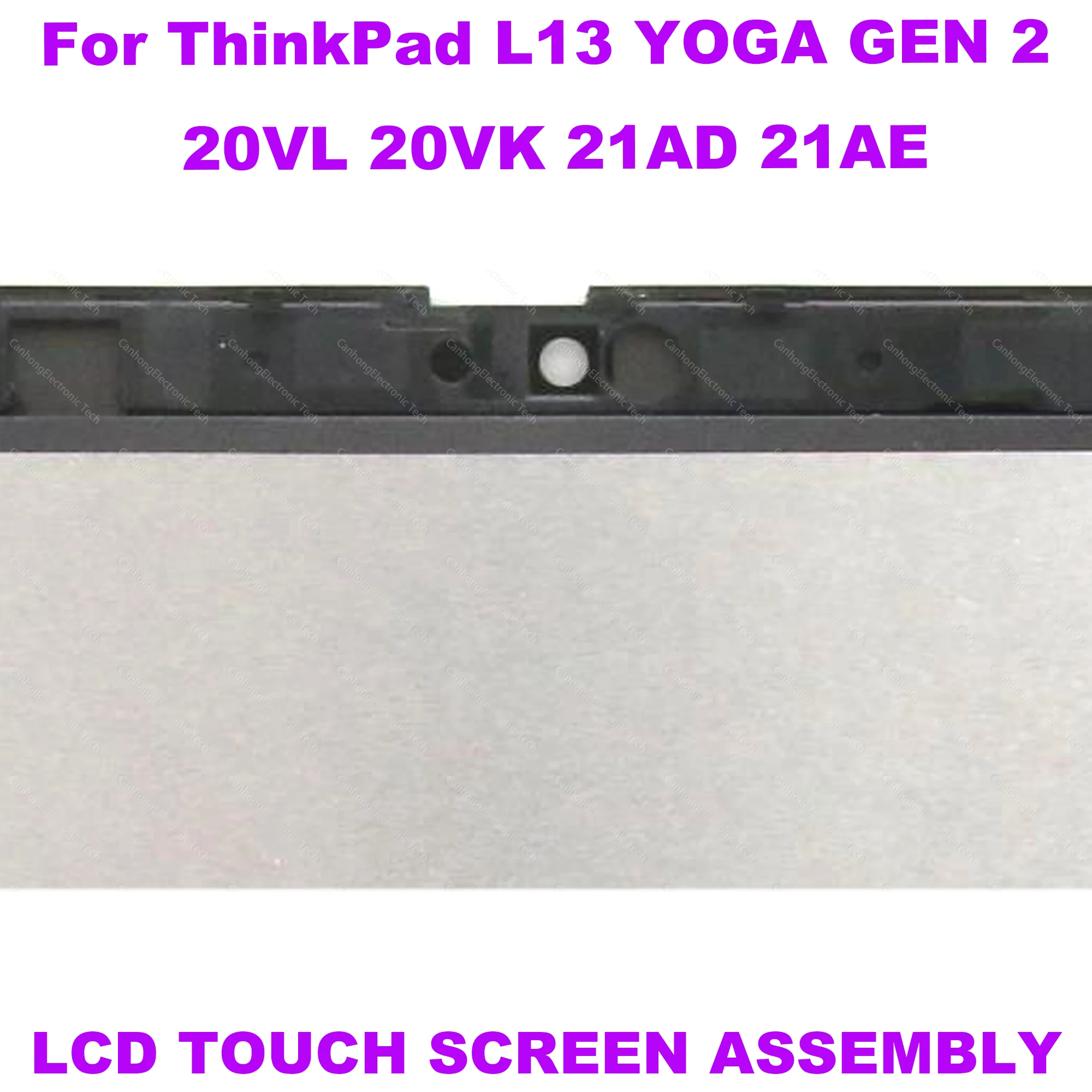 Imagem -04 - Lcd Montagem de Toque Substituição Painel do Portátil Tela para Lenovo Thinkpad L13 Yoga Gen 20vl 20vk 21ad 21ae