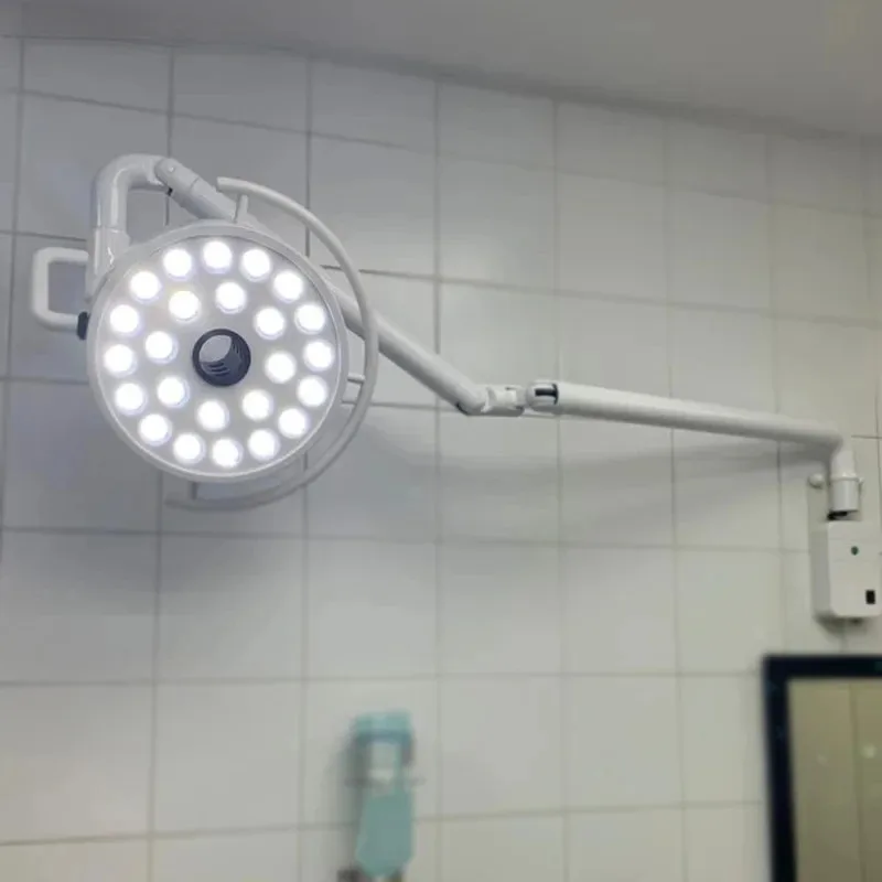 2027 72W LED Wall-Mounted Surgical Light Shadowless for Dental Pet Surgery 90V-230V Cold Lamp CE Certified