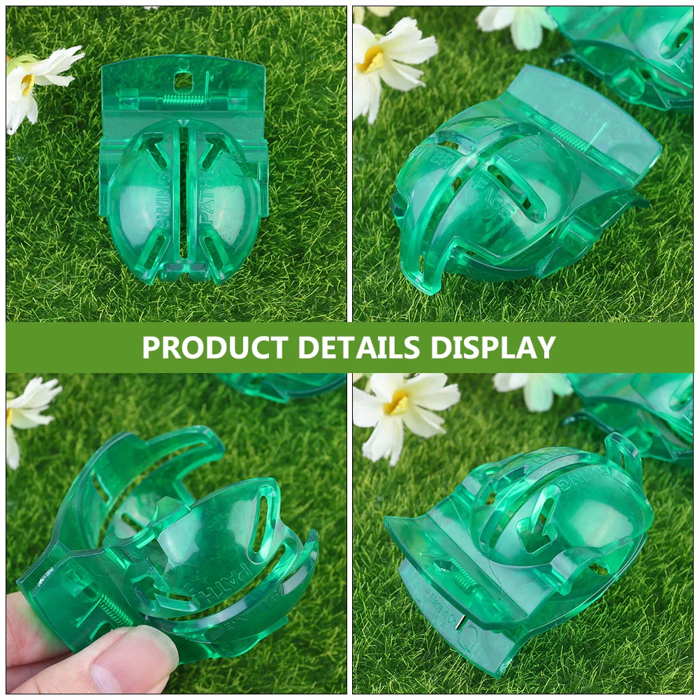 7Pcs Golf Ball Liner Tool Portable Lightweight Marker with Precision Design for Swing Alignment Front Back Marking Training Aid