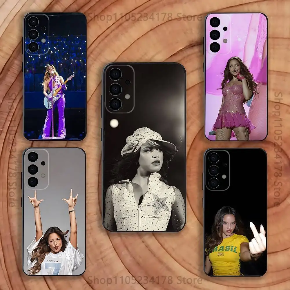 

E-Emilia M-Mernes Singer Phone Case for Samsung S24 S22 S25 Ultra S9 S20 FE S23 Plus S10 S21 Shockproof Funda Cover