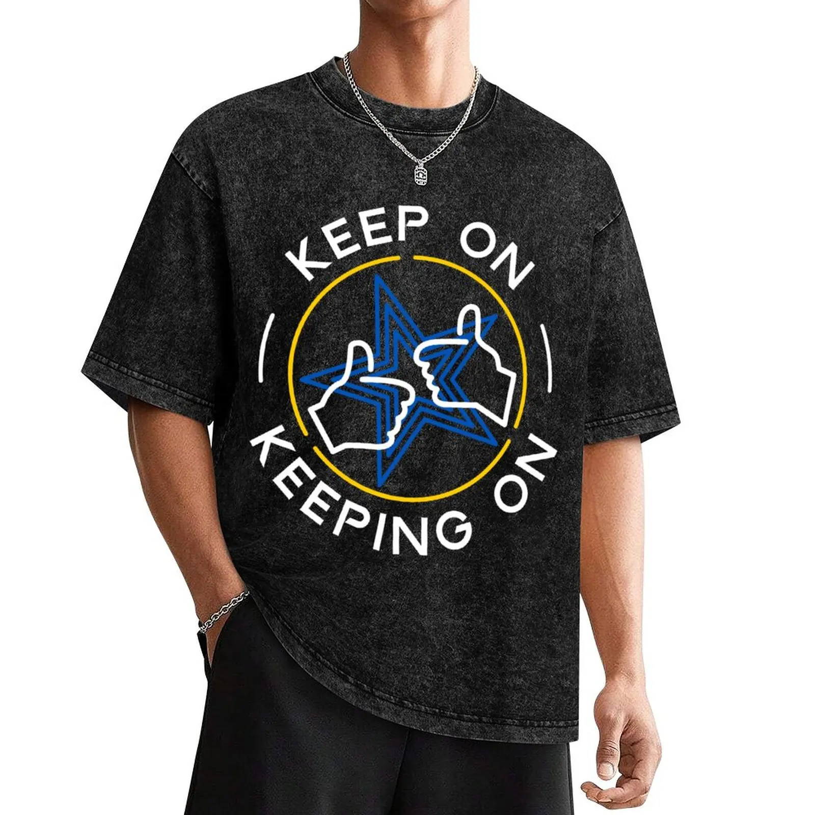 

Death Stranding - Keep On Keeping On T-Shirt shirts graphic shirts graphic tee mens cotton t shirts