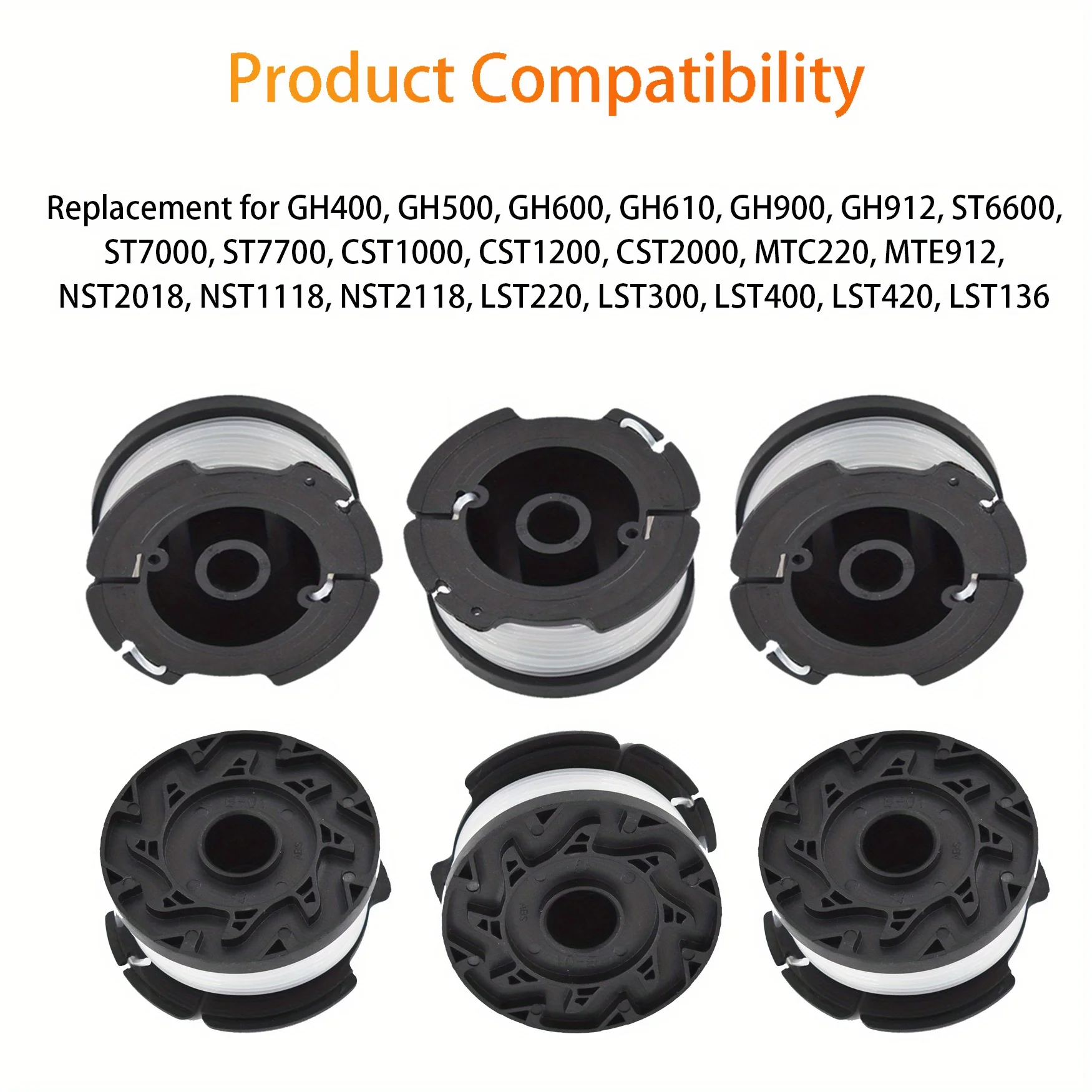 AF-100 بكرة خط الانتهازي سلسلة 30 قدم لاستبدال بلاك اند ديكر LSTE525 LST136W GH400 GH500 CST1100 CST1200
