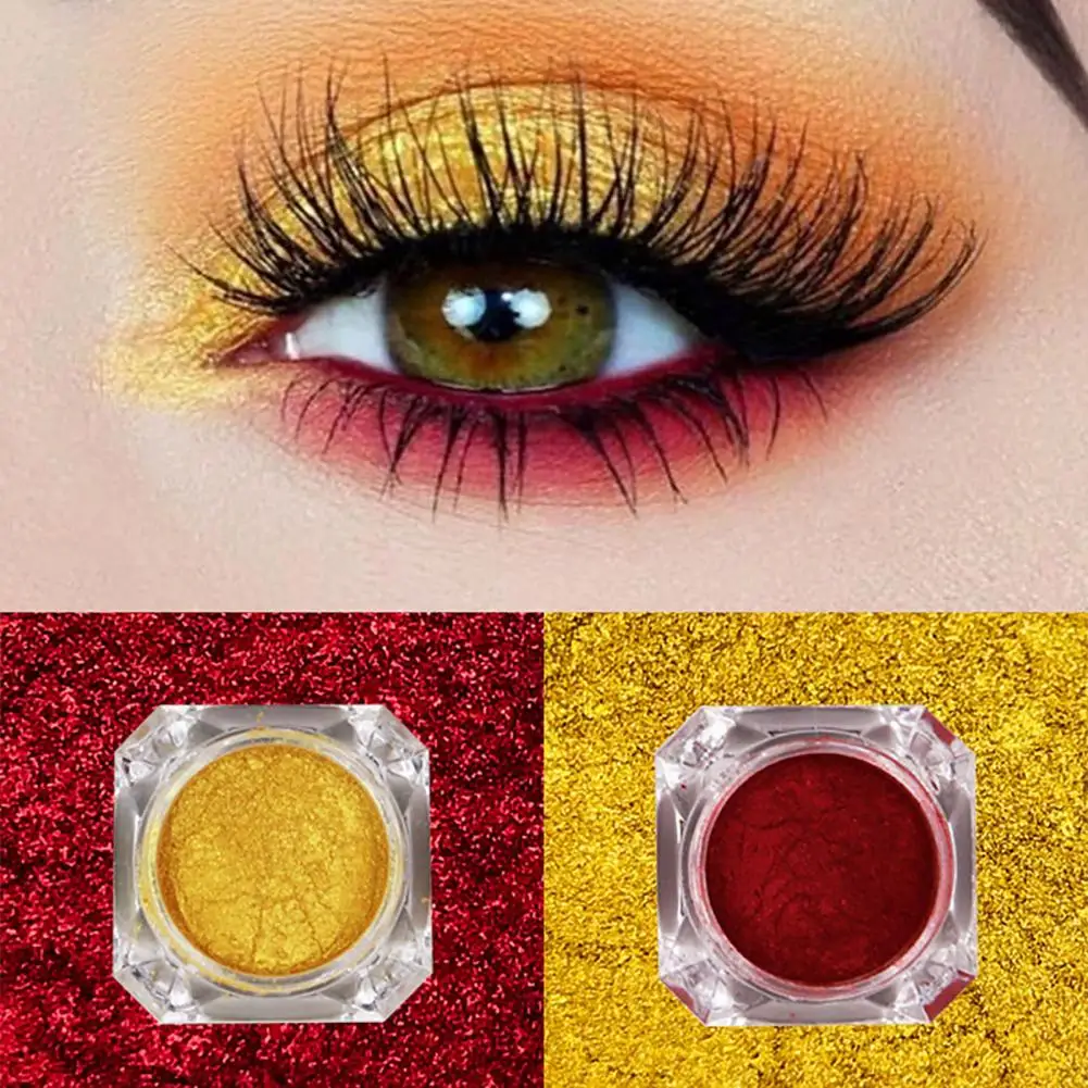 Decorative  Cosmetic Eyeshadow Easily Apply Pigment Metallic Eye Shadow Palette Mild Natural Eyeshadow Powder for Women