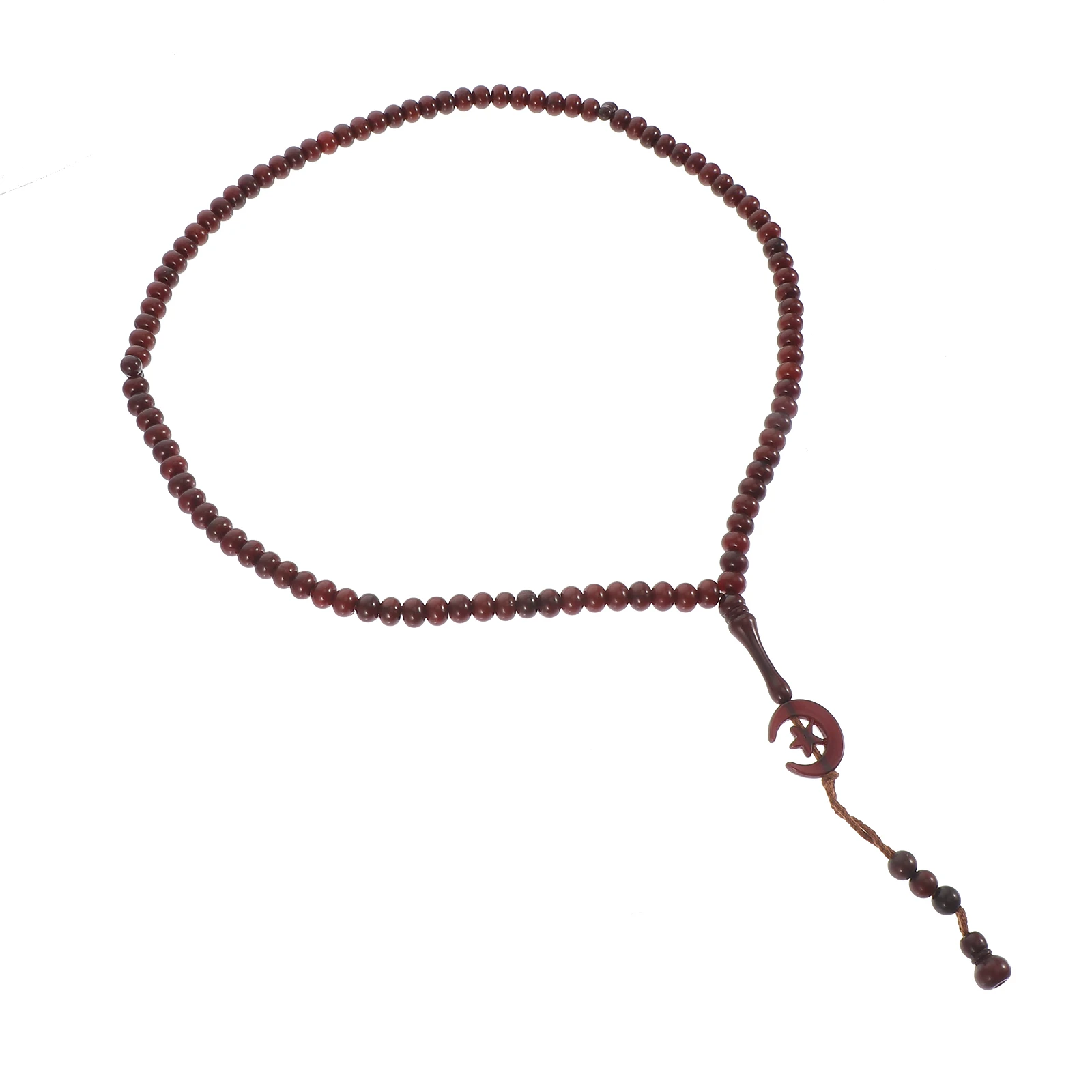 

Muslim Rosary Ornaments Worship Bead Prayer Chain Beads Bracelets Delicate Resin