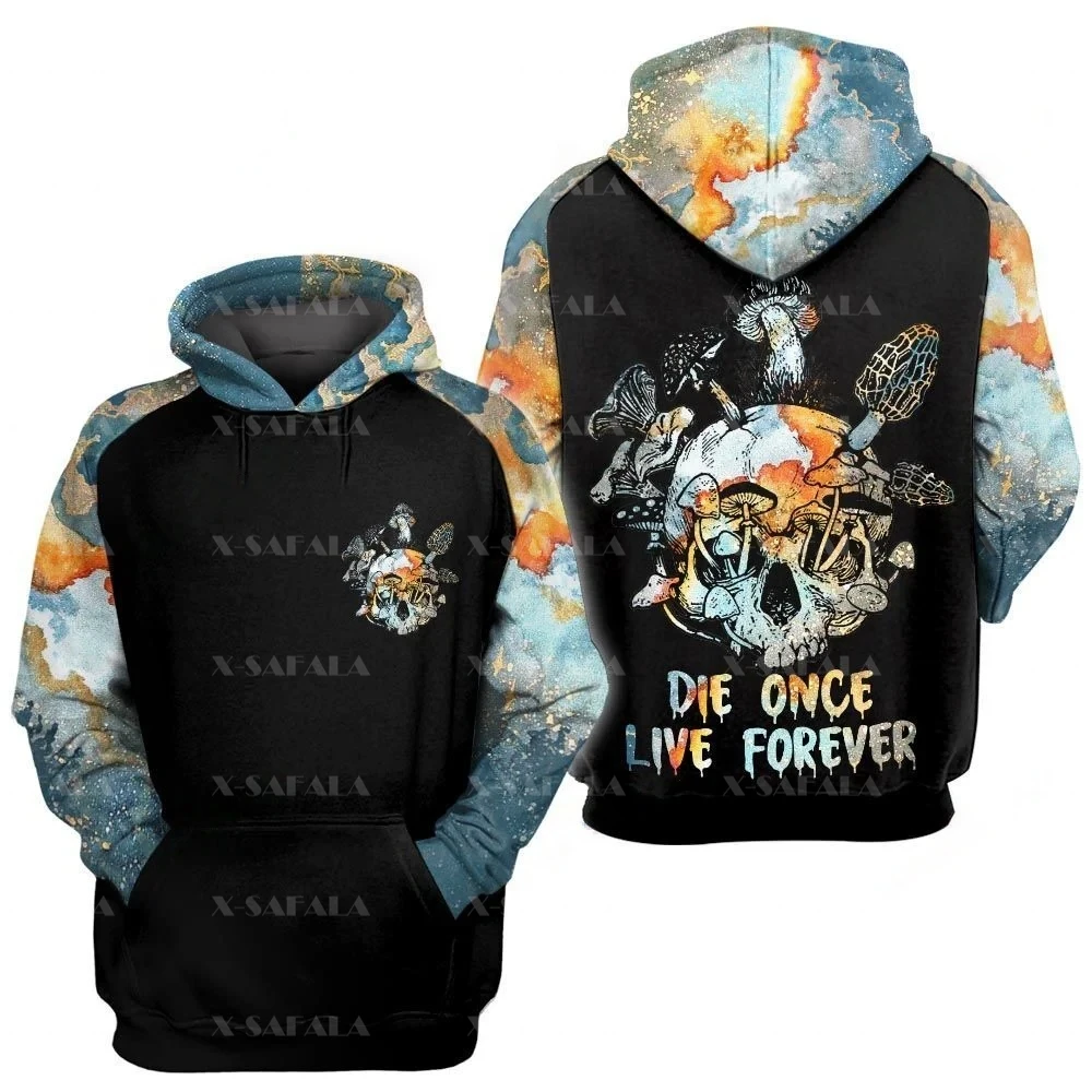 

Nature Fungus Psychedelic Mushroom Trippy Skull 3D Printed Hoodie Man Women Harajuku Outwear Hooded Pullover Tracksuits Casual-9