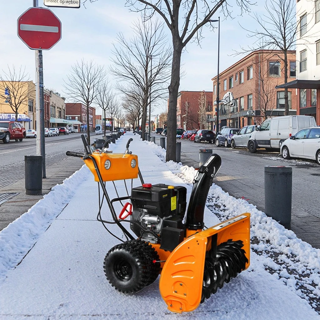 

High-quality Hand-propelled 13/15hp Snow Blower Road Snow Blower Snow Blower