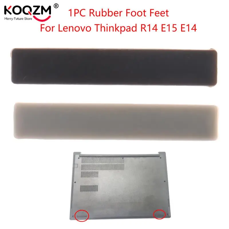 1pc Bottom Case Rubber Foot Pad Stand Notebook Laptop Replacement Feet Base For Thinkpad E480 R480 E485 E490/ R14 E15 E14