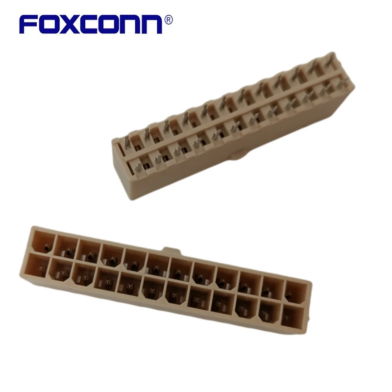 Foxconn HM3512E Connector ATX motherboard power socket 24PIN Spacing 4.2MM