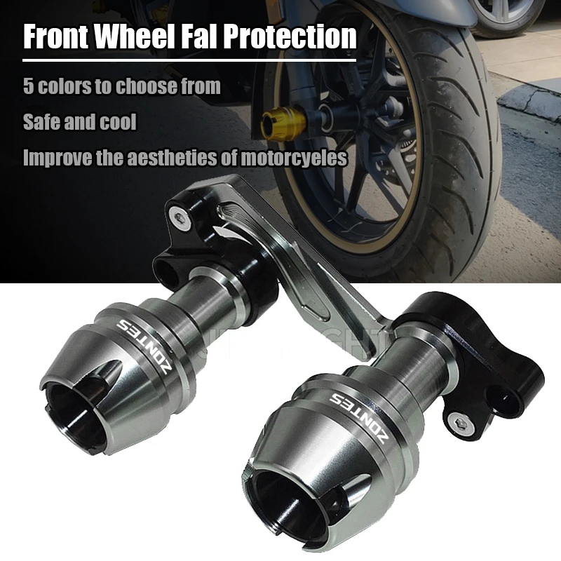 

Для ZONTES 368G 368 350 D/M/E/K/G/R/T/S аксессуары для мотоциклов, передняя вилка, колесо, защита от падения, слайдер, защита от ударов