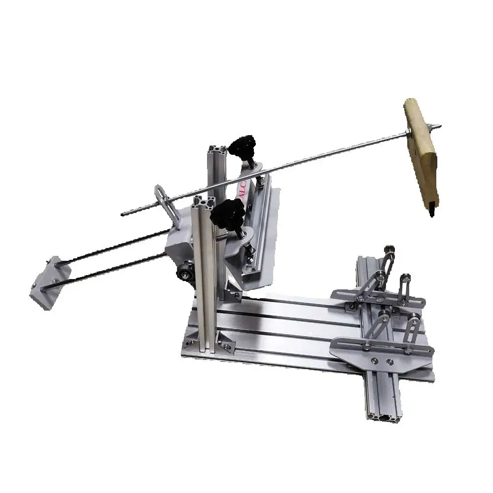 Calca Manual Cylinder Screen Printing Press, for Pen / Cup / Mug / Bottle (with 10in Squeegee)