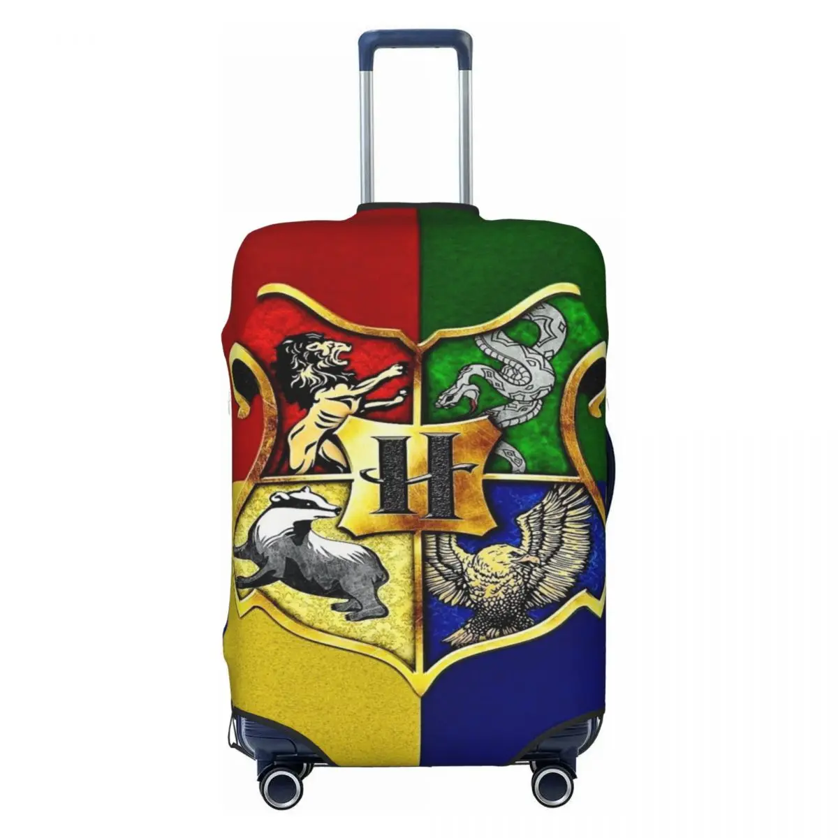 

Custom H-Harrys Movie Luggage Cover Protector Funny Travel Suitcase Protective Cover for 18-32 Inch