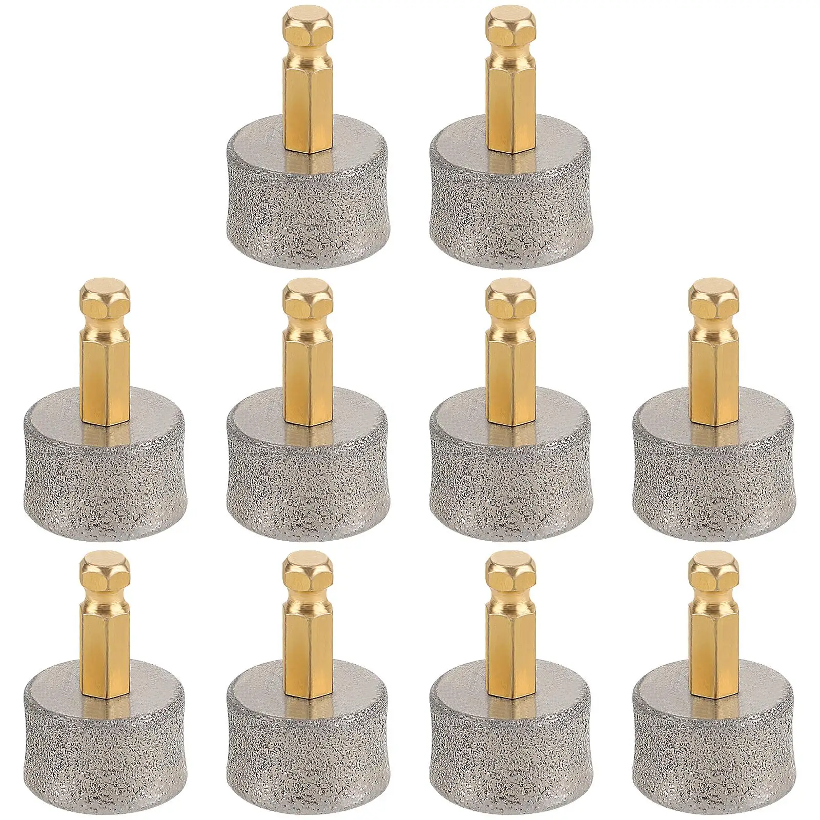 

10 Pcs Nail Polisher Replacement Head Pet Paws Grooming Accessories Grinding Dog Wheel File