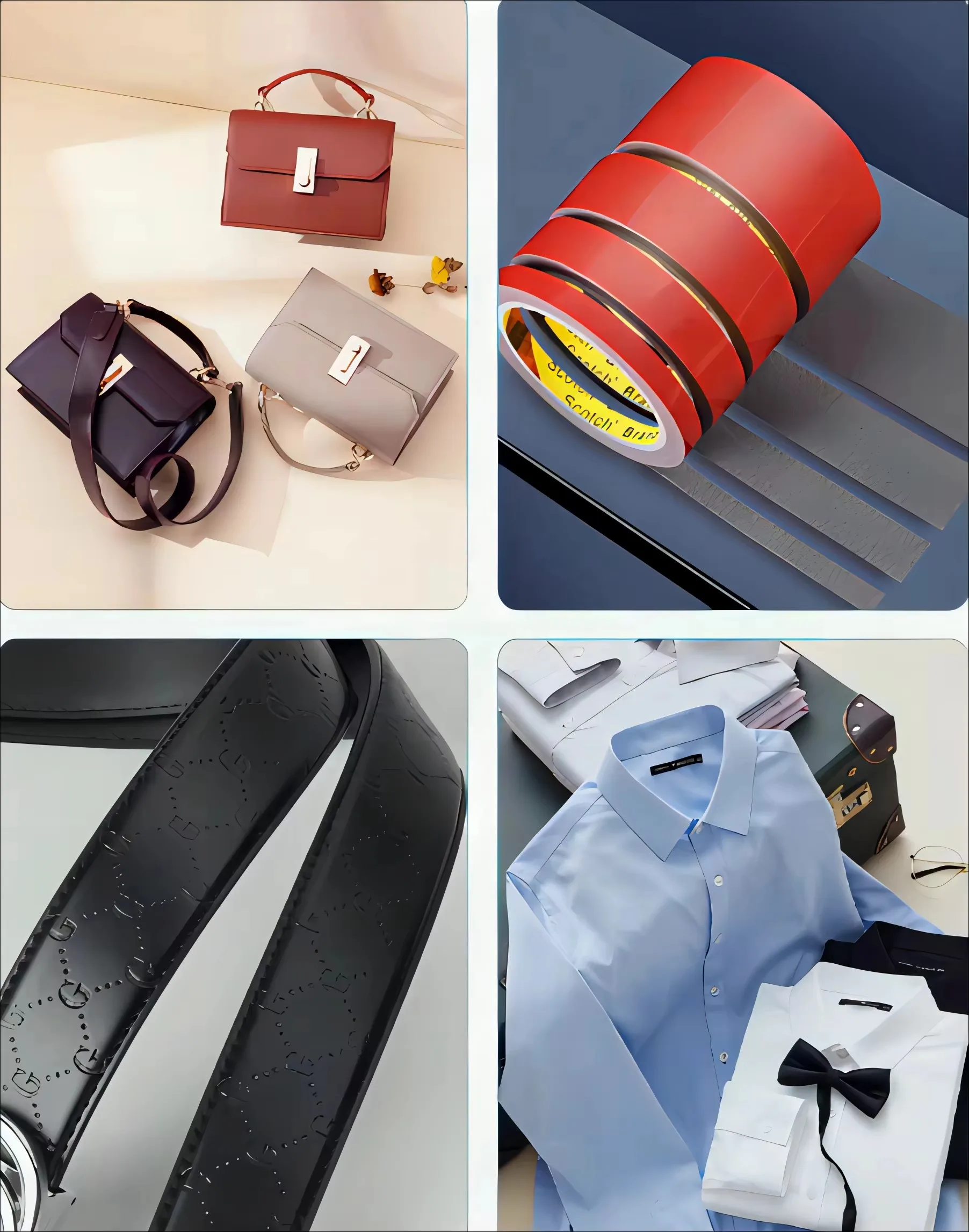 

Leather Bonding Applications Watchbands Bag Straps Shoulder Straps for Leather Stripping Machine Flattening Machine