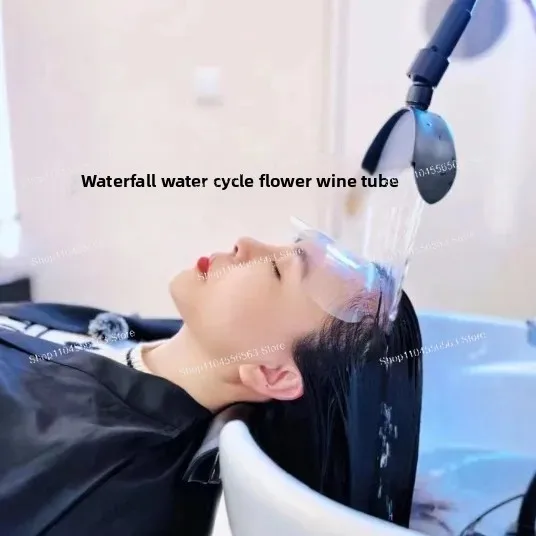 Shampoo Chair Mobile Boutique Waterfall Water Circulation Household Tea Bran Traditional Chinese Medicine Shampoo
