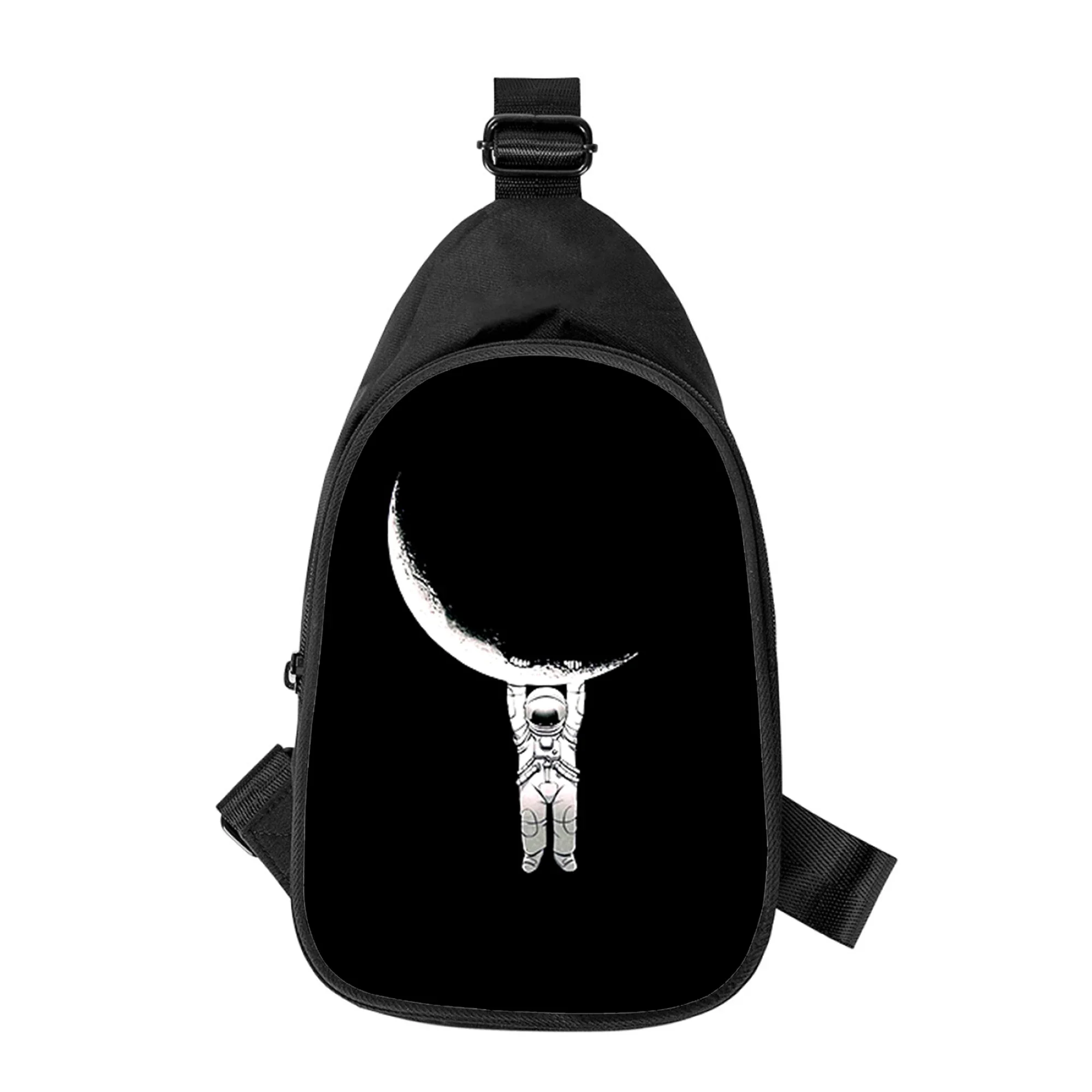 Sac de poitrine à croix pour hommes et femmes, sac de taille pour homme, sac de poitrine pour mari, sac d'école initié par la créativité de l'espace, nouveau