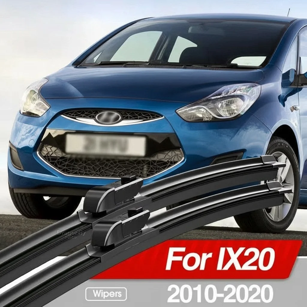 

For Hyundai IX20 2010-2020 Front Windshield Wiper Blades 2pcs Windscreen Window Accessories 2011 2012 2013 2014 2018 2019